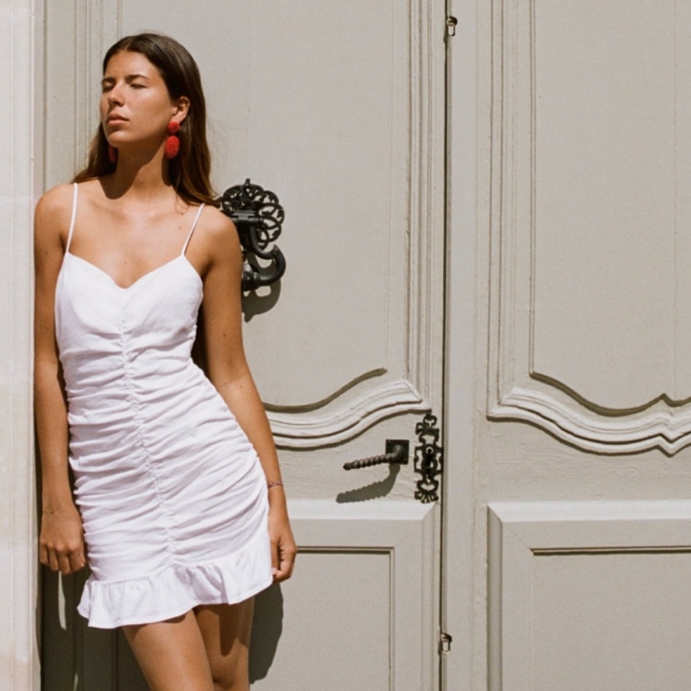 Zara White/ivory dress